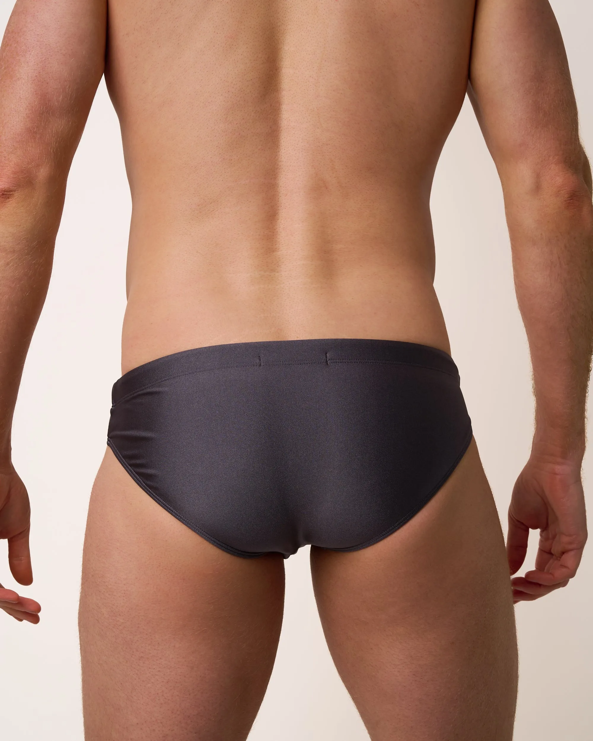 Kos Enhancing Swim Brief - Liquorice Gloss