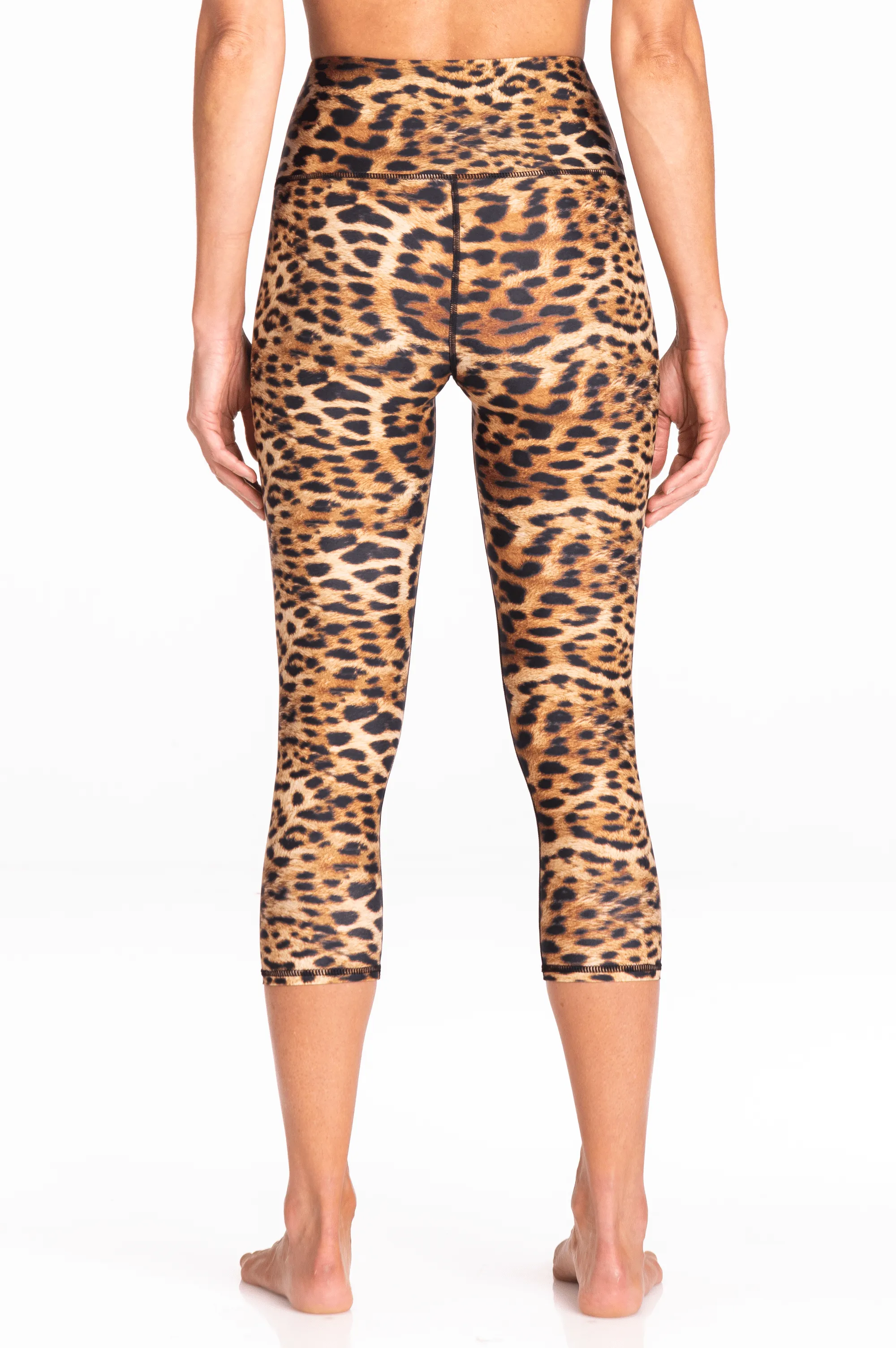 Leopard | Kailani High Waist Capri