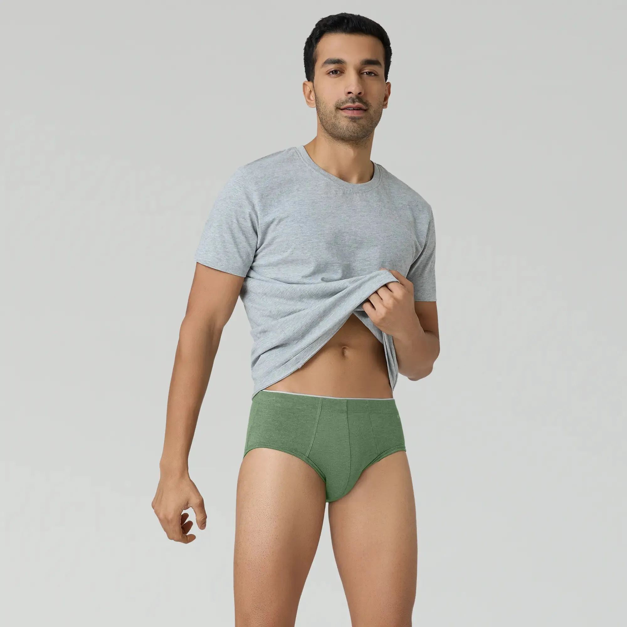 Limited Edition Medley Briefs Olive Green