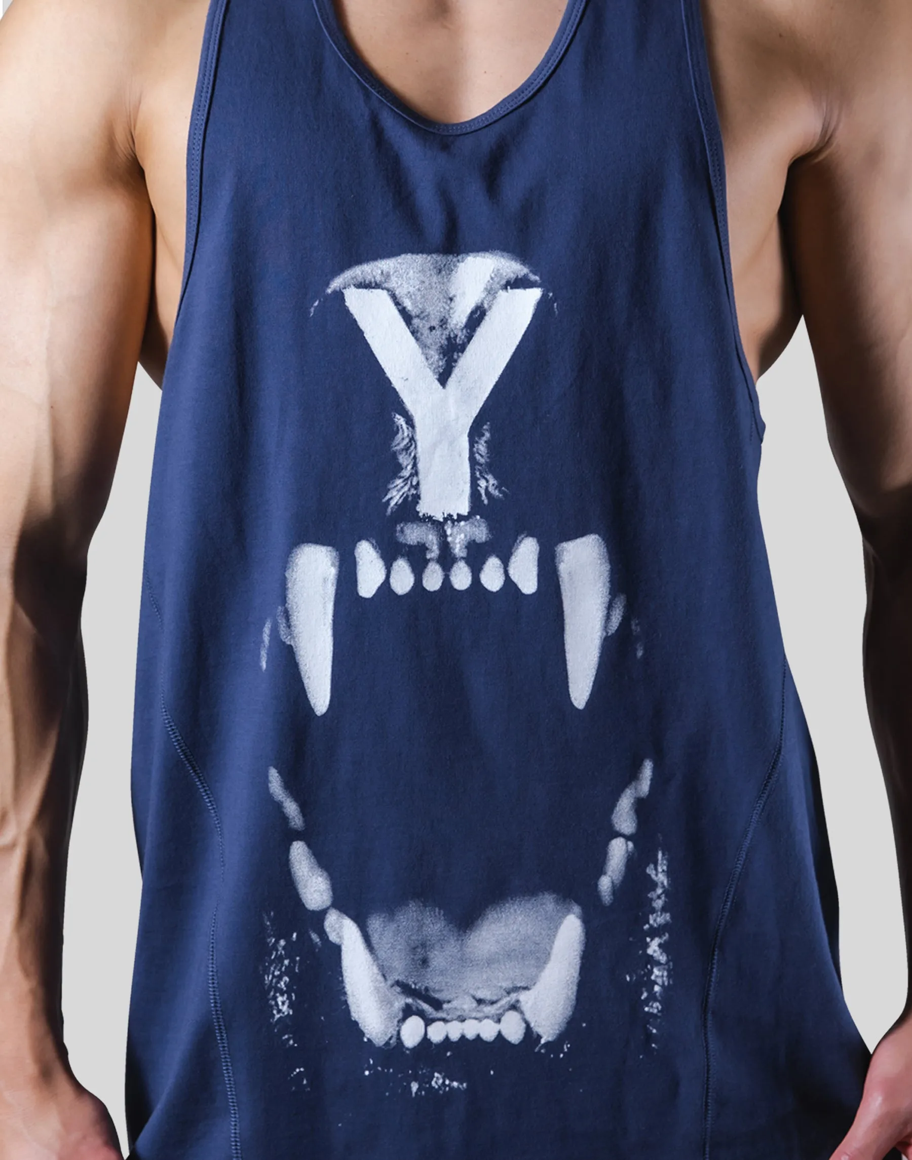 Lion Fang Training Tanktop - Navy