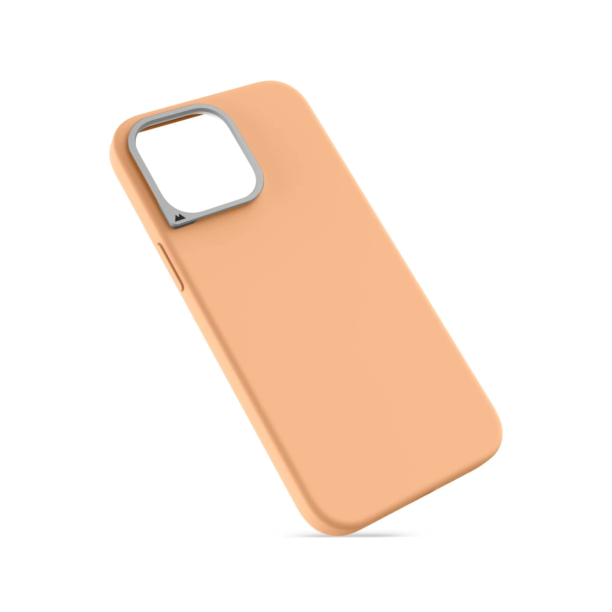 MagSafe® Compatible Apricot Silicone Phone Case - Minimalist