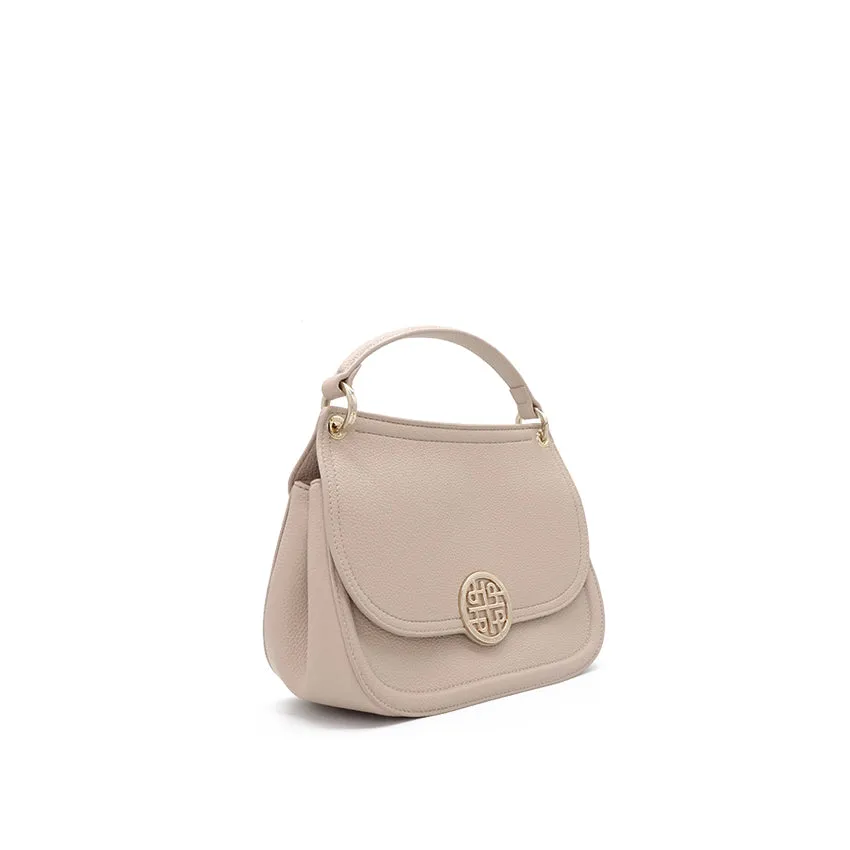 Marielle Satchel (M) Women's Bag - Beige