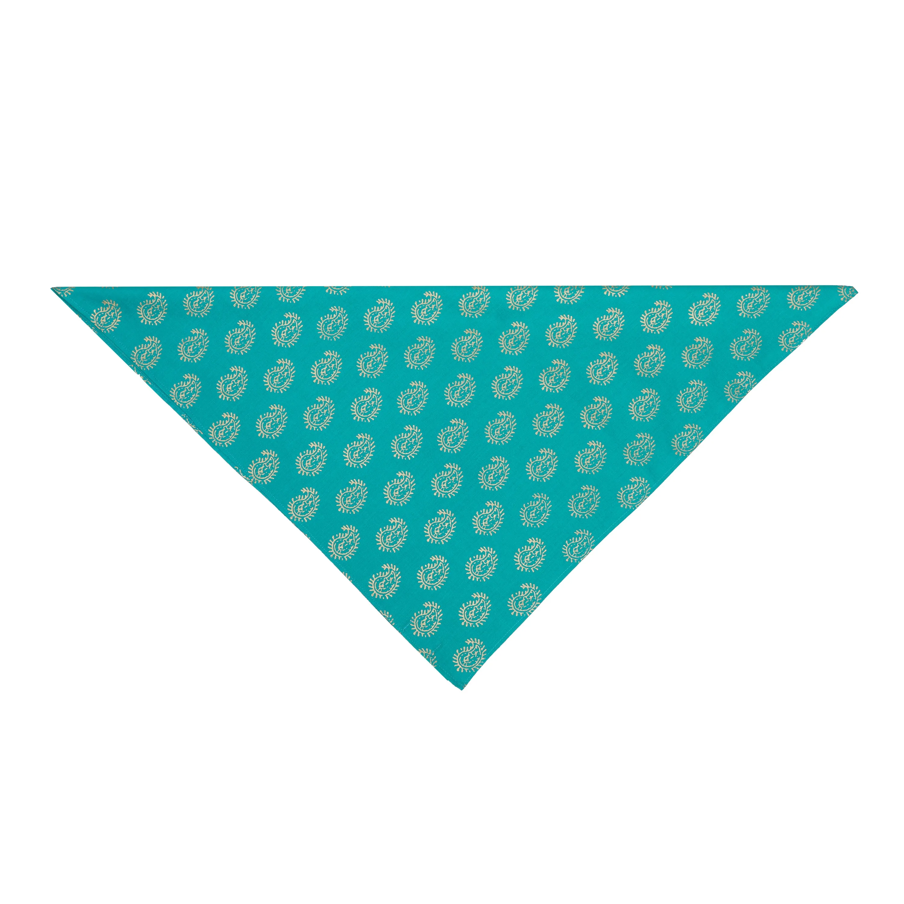 Meera Turquoise Cotton Bandana