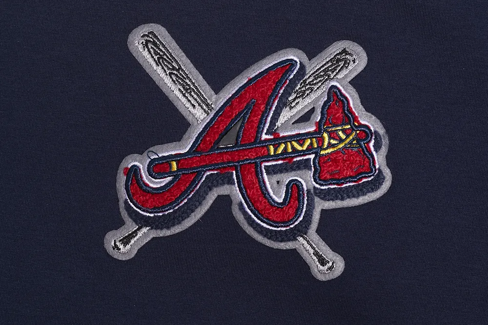 MLB ATLANTA BRAVES MASHUP WOMEN'S BOXY TEE (MIDNIGHT NAVY)