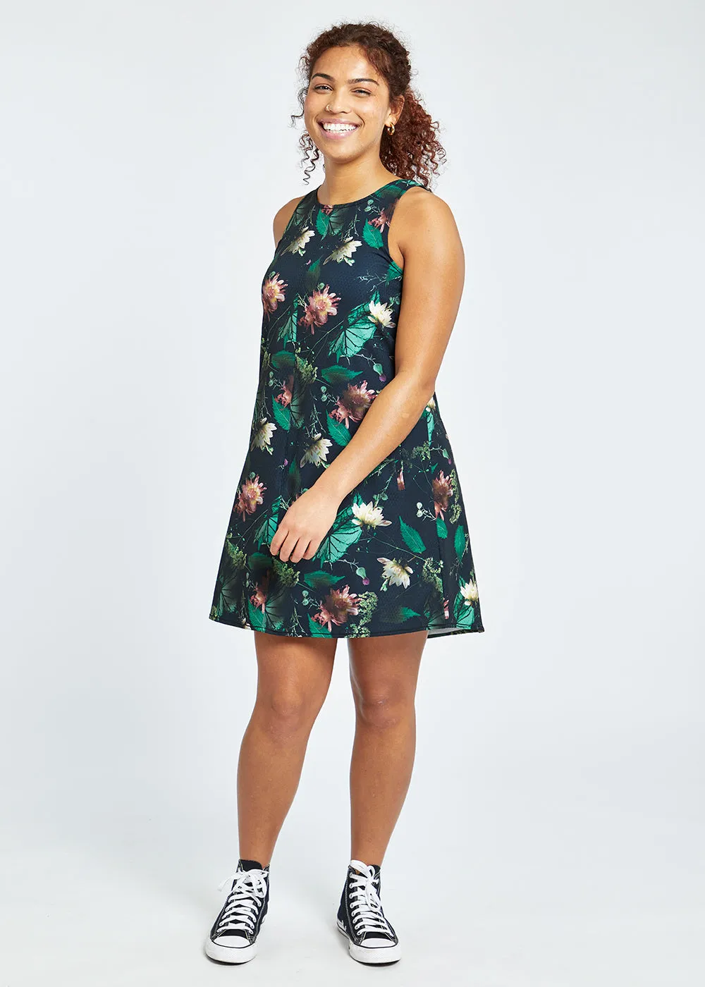 Moody Floral Passport Dress