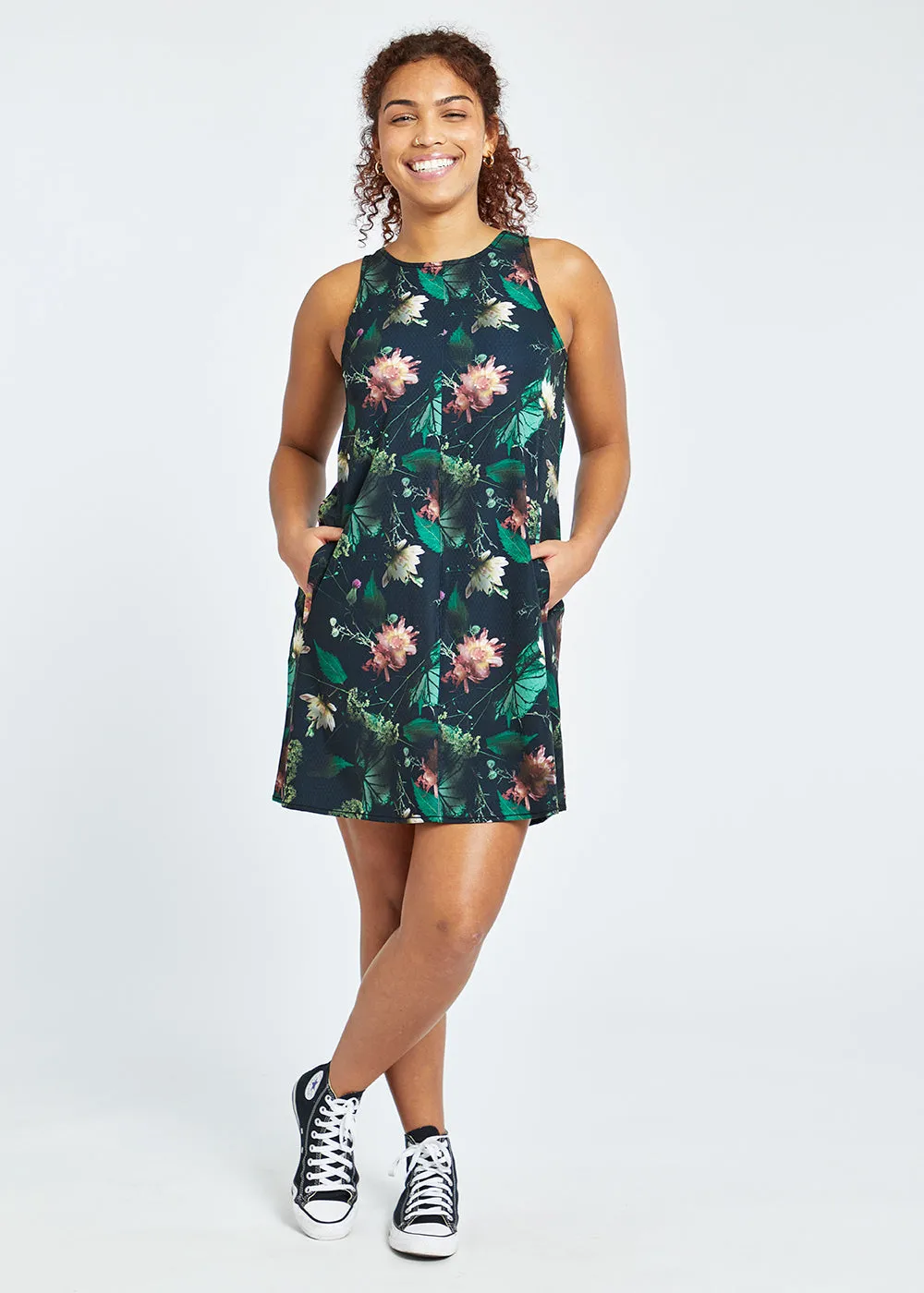 Moody Floral Passport Dress