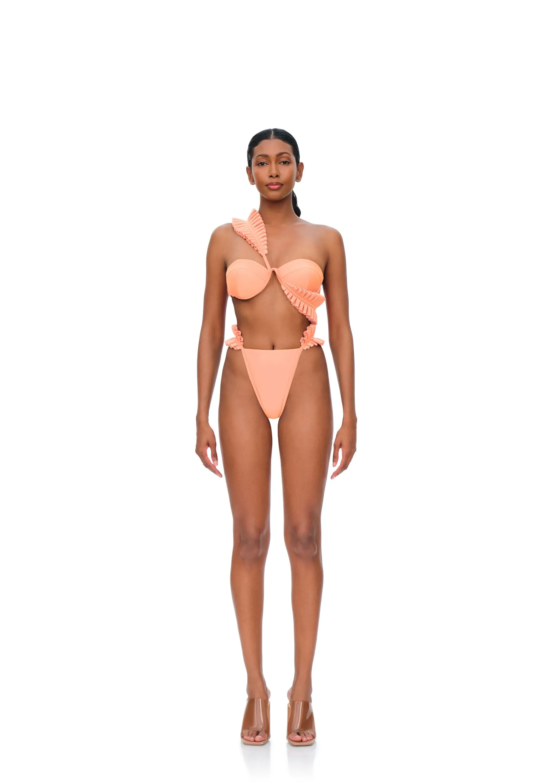 Mulan Multi-Way Bikini | Peach