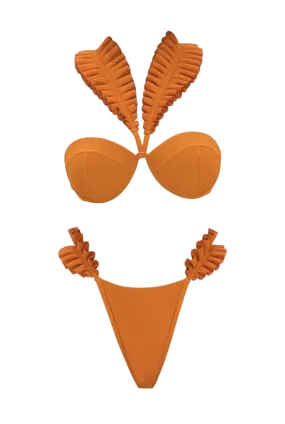 Mulan Orange Multi-Way Bikini