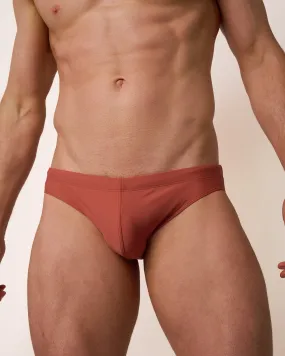 Mylos Swim Brief - Terracotta