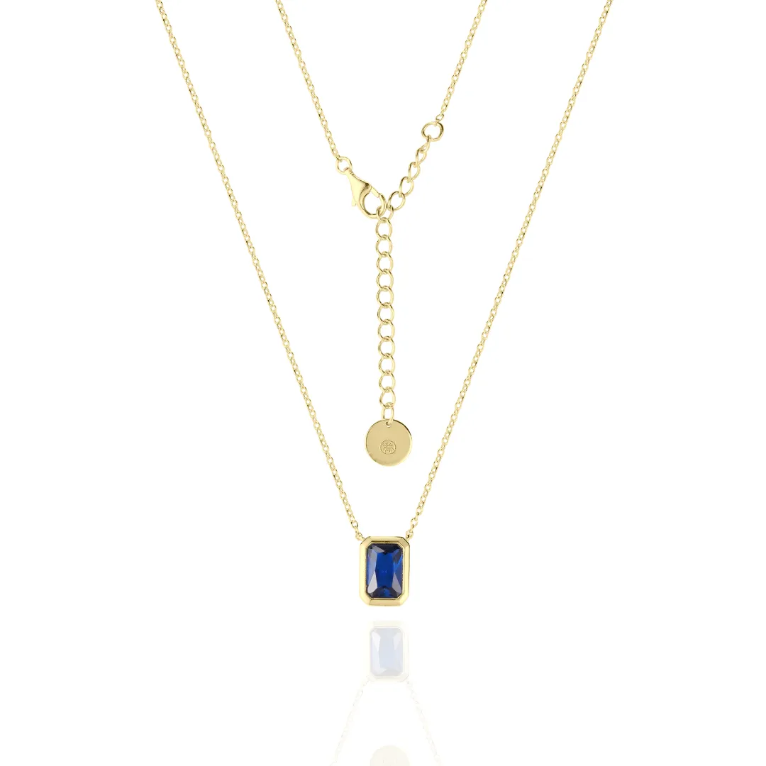 Novella Blue  Necklace