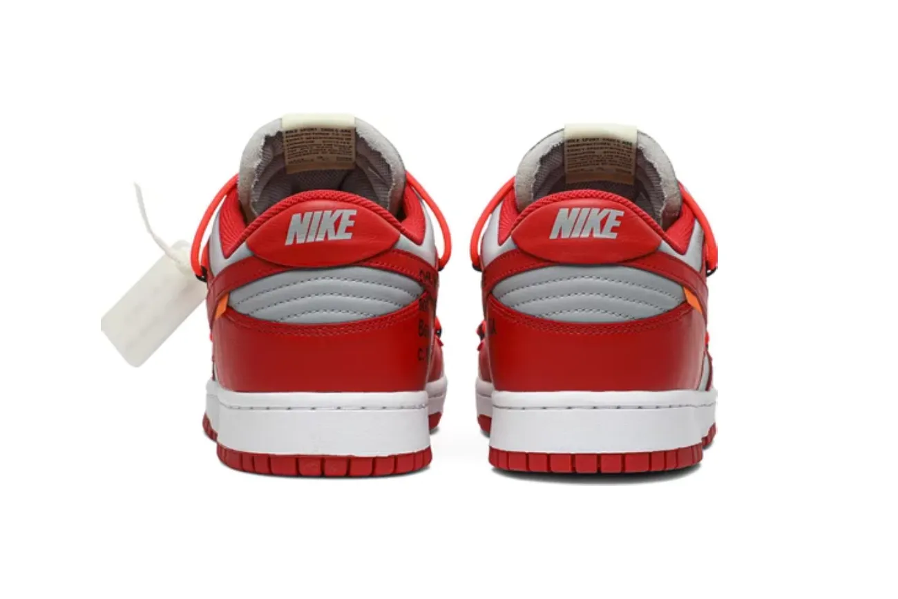 Off-White x Dunk Low 'University Red'