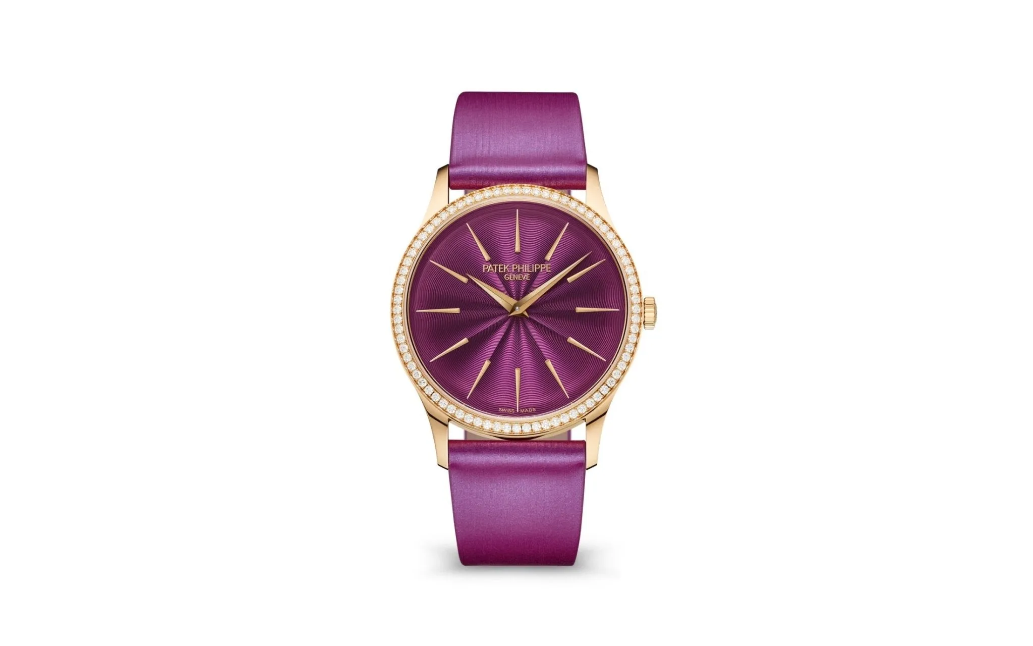 Patek Philippe Calatrava Ladies acquered Purple (Ref# 4997/200R-001)