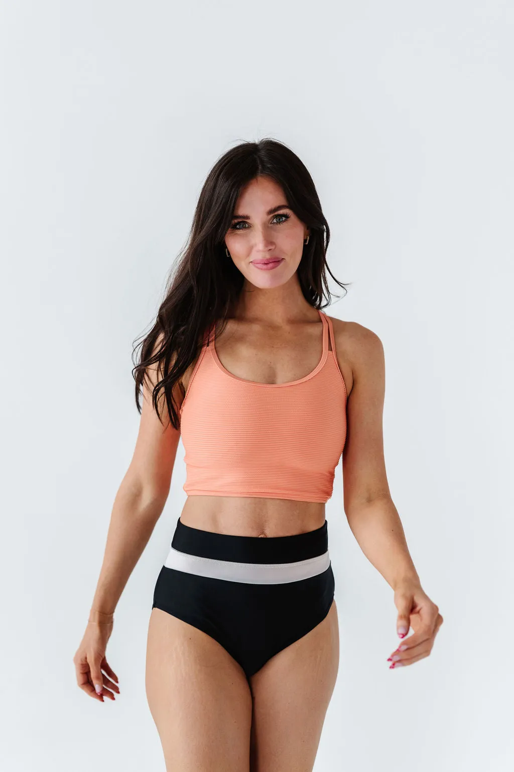 Peachy Paradise Double Strap Top