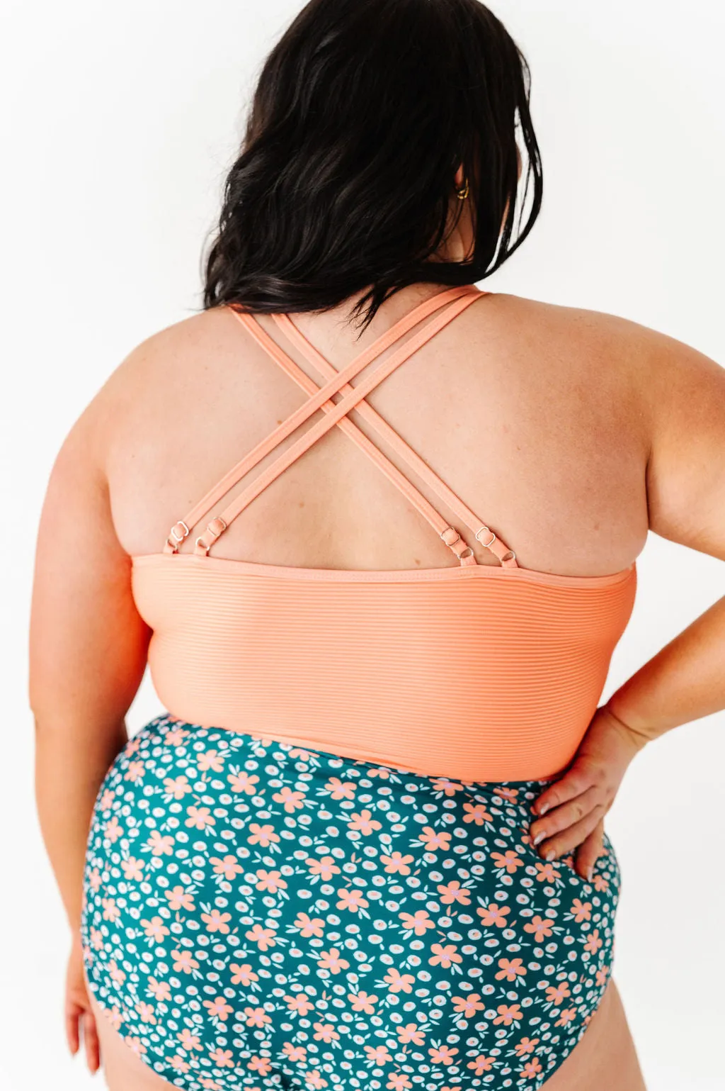 Peachy Paradise Double Strap Top