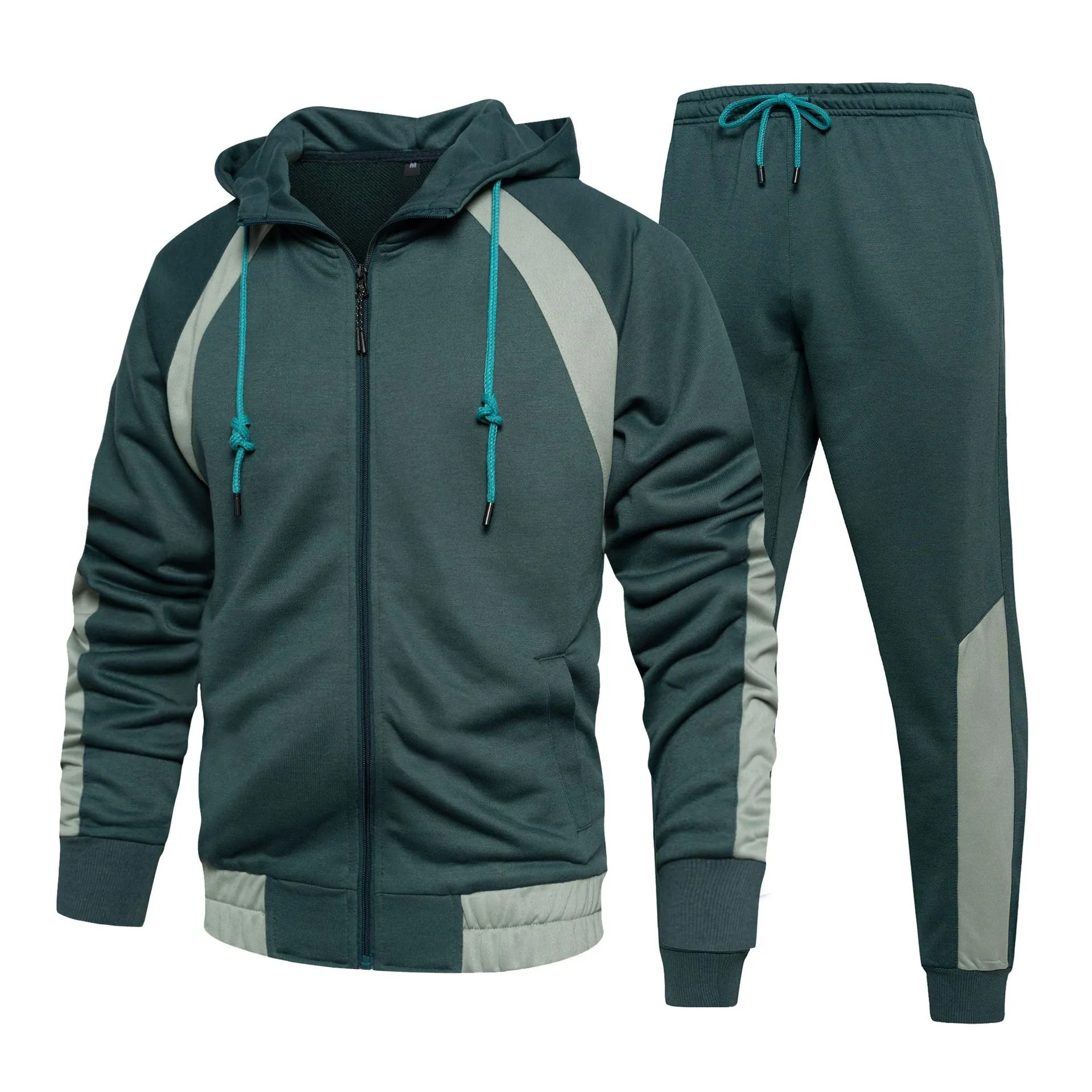 Plain Hooded Hoodies Tracksuits for Men Wholesale | TZ96