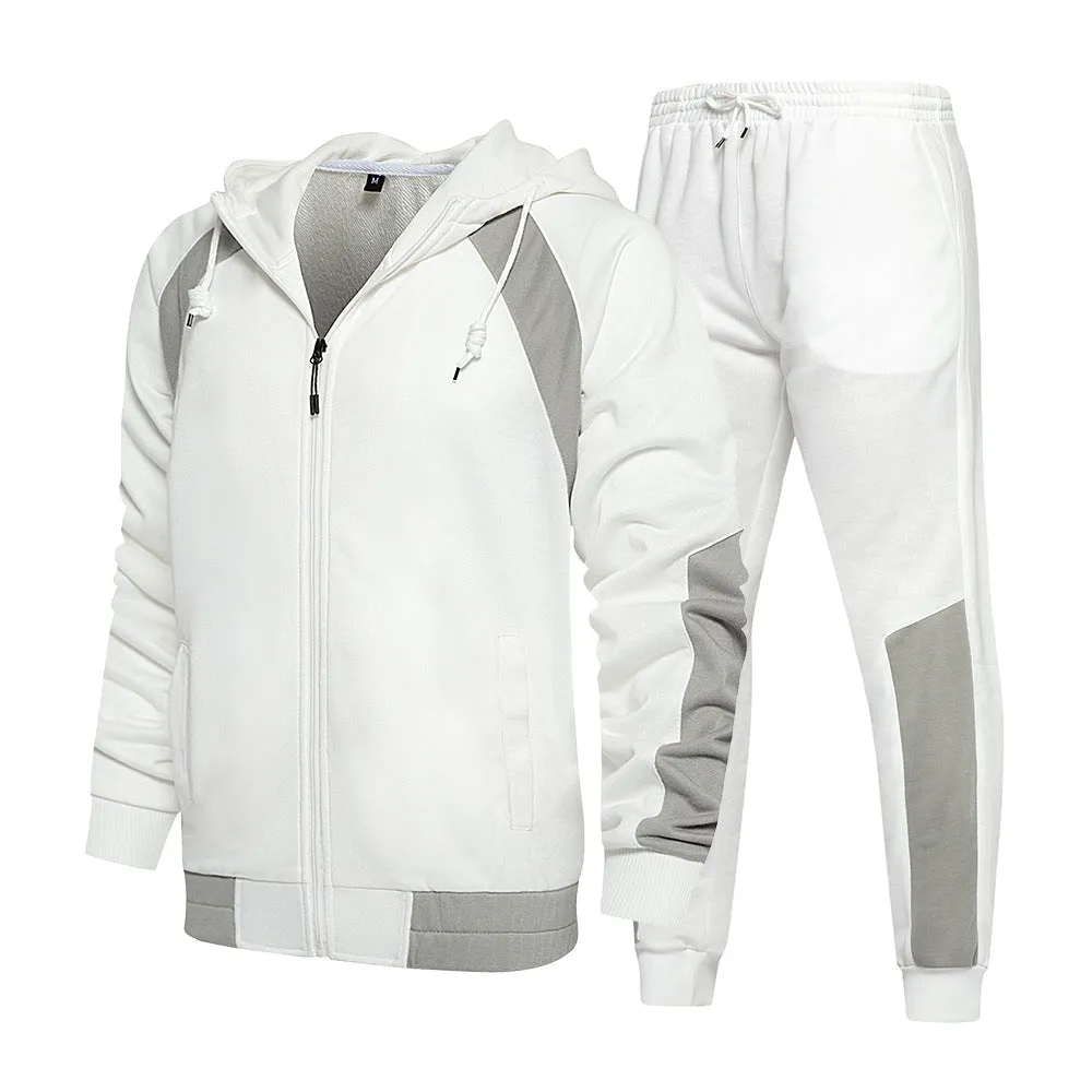 Plain Hooded Hoodies Tracksuits for Men Wholesale | TZ96