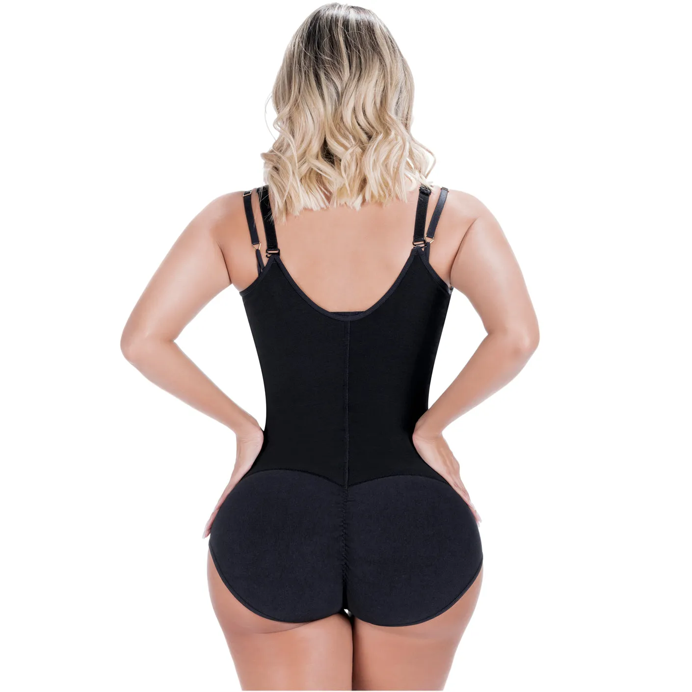 Postpartum C-Section Recovery with Removable Straps, High-Back, & Front Zipper Closure Fajas Sonryse 022ZL