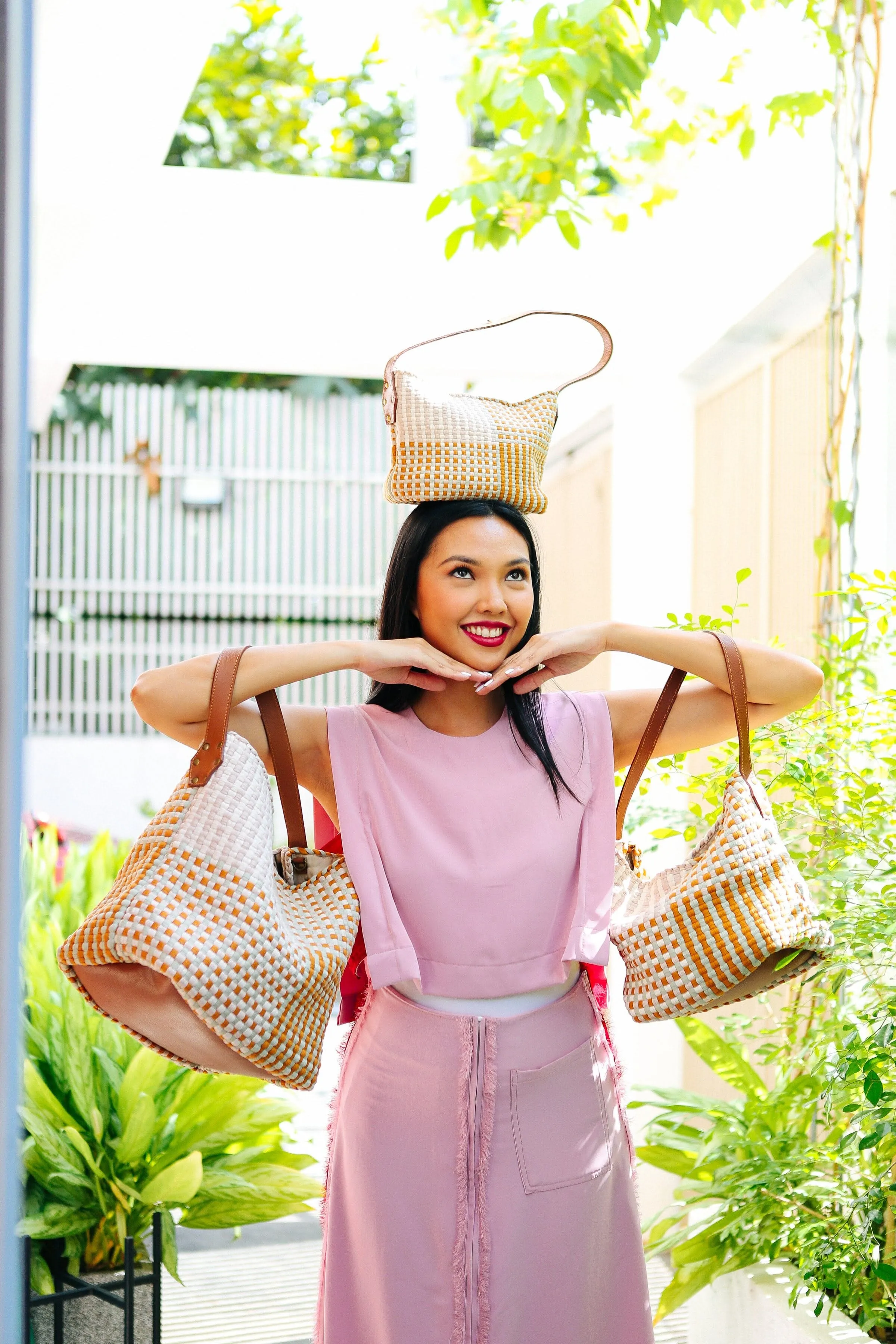 [Ready Today] Buslo Stripe & Checkerboard Forest