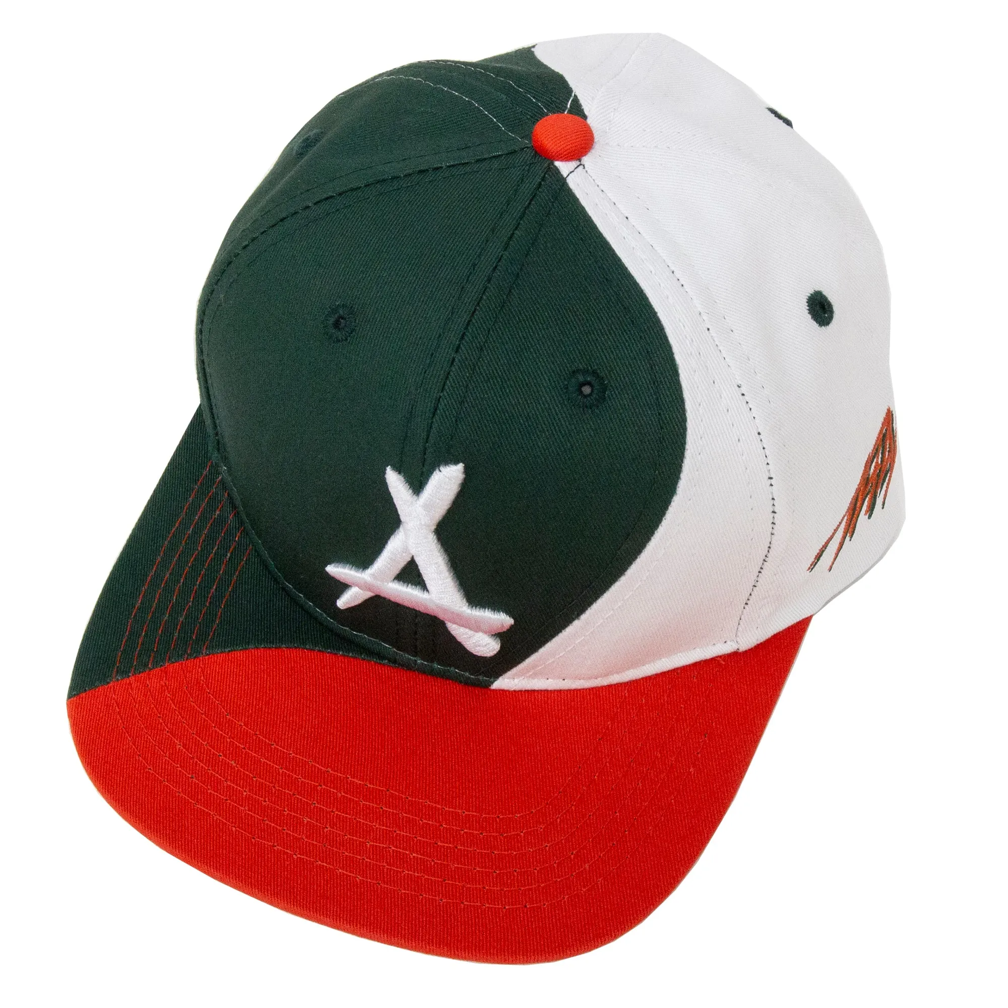 RETRO MIAMI SNAPBACK (HURRICANES)