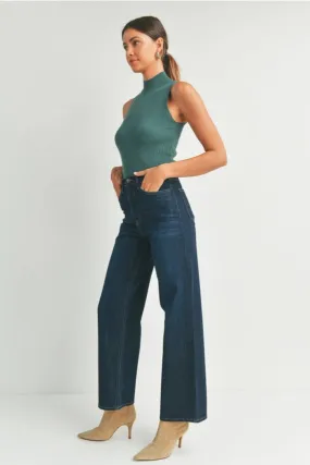 RETRO WIDE STRAIGHT LEG JEAN