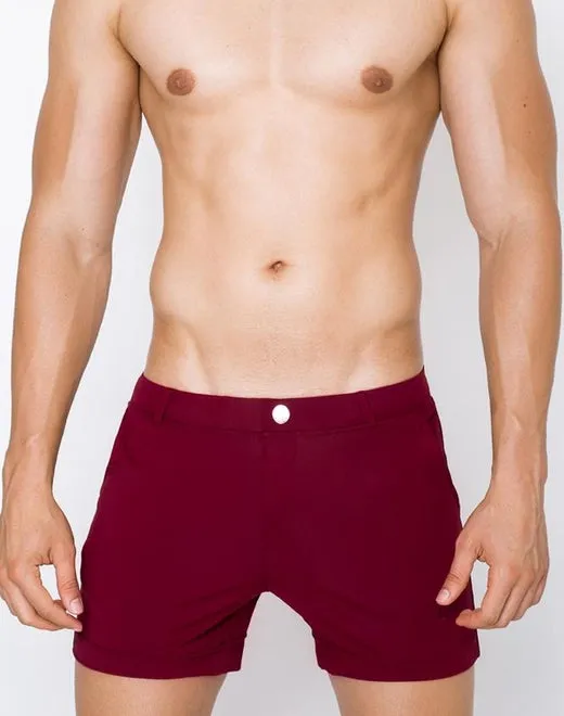 S60 Bondi Shorts - Cabernet