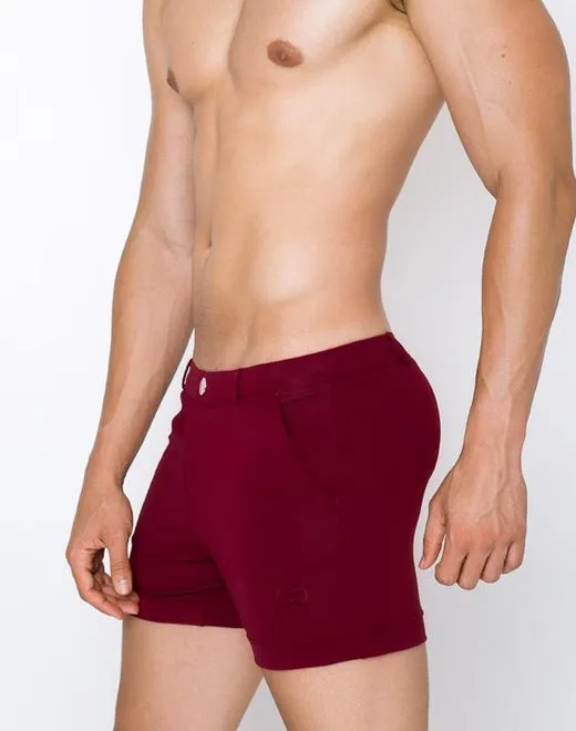 S60 Bondi Shorts - Cabernet