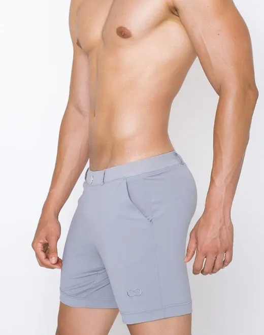 S61 Long Bondi Shorts - Alloy