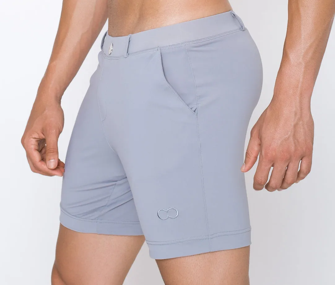 S61 Long Bondi Shorts - Alloy