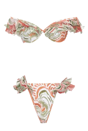 Salama Abstract Mushroom High Rise Bikini