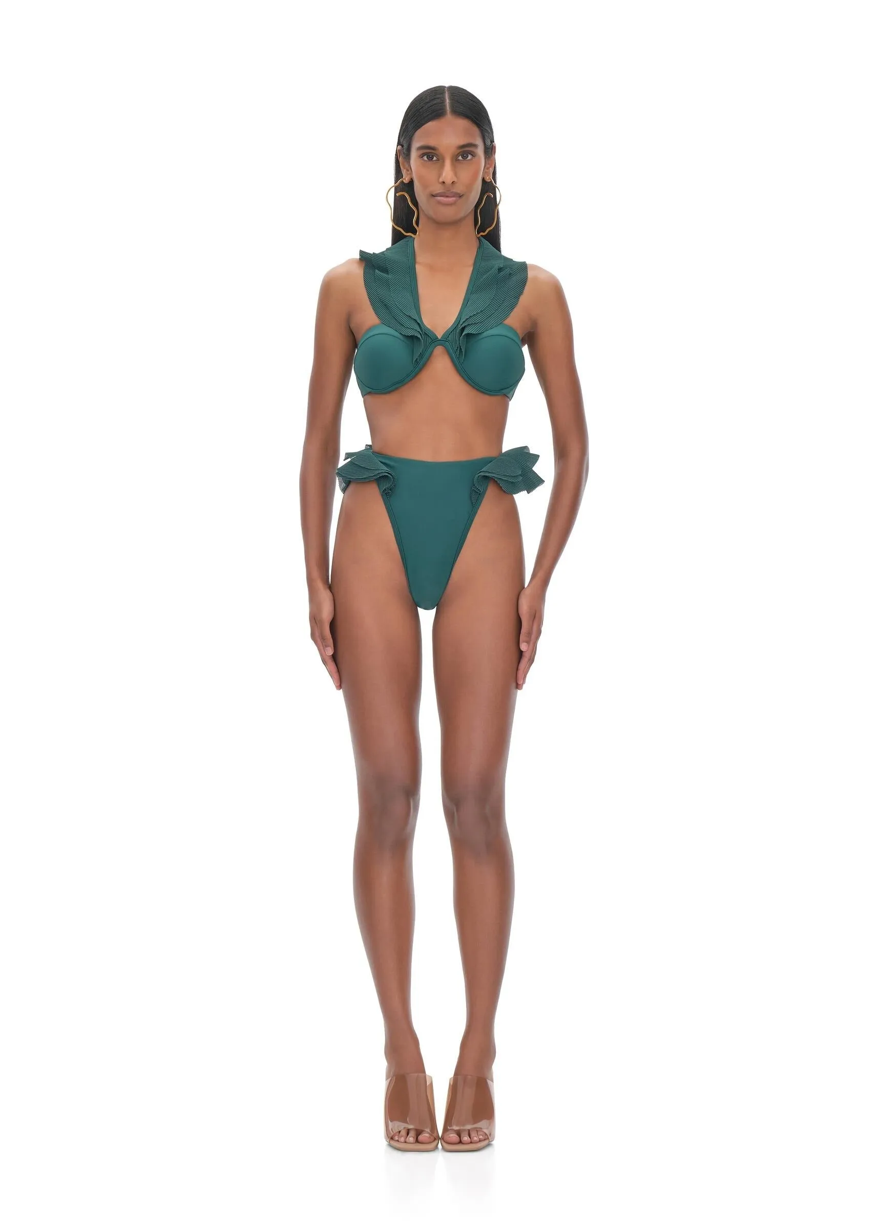 Salama Green High Rise Bikini