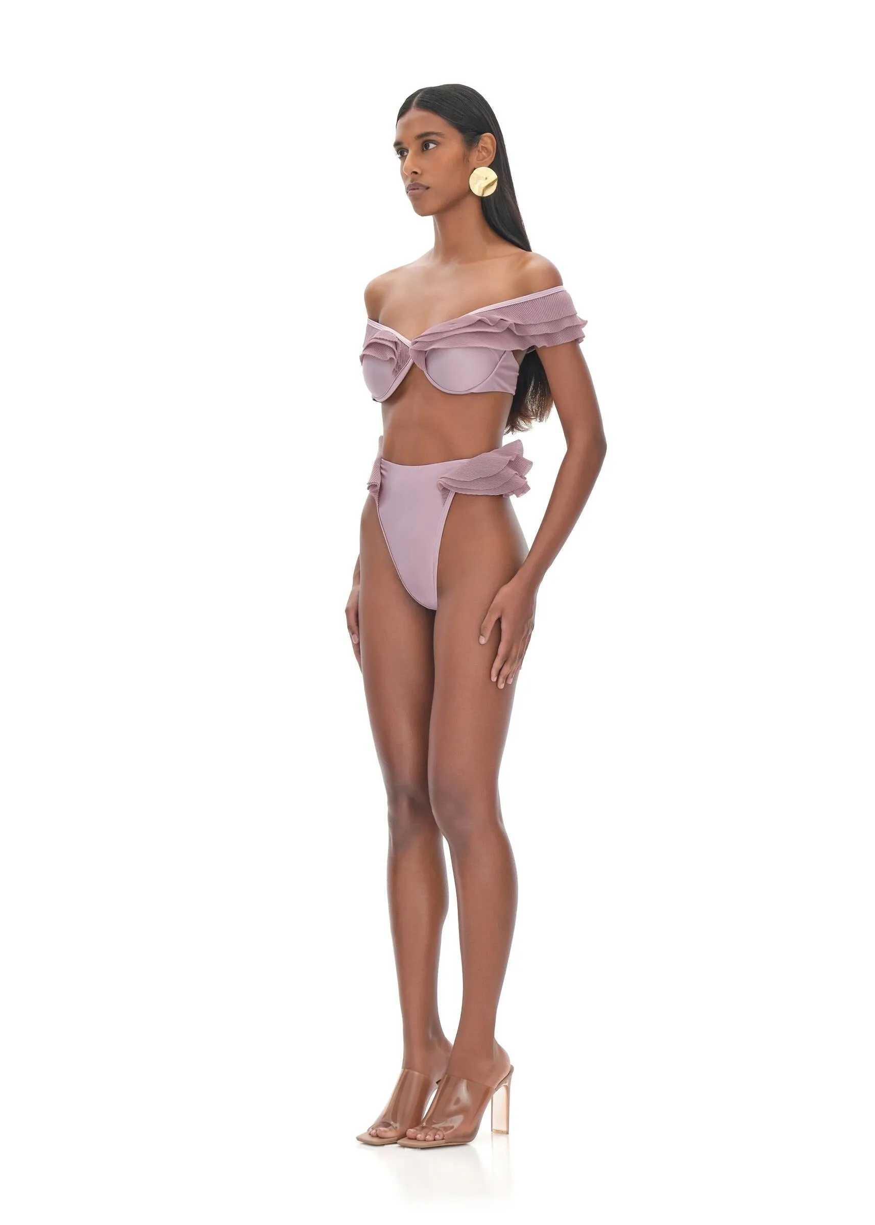 Salama Lilac High Rise Bikini