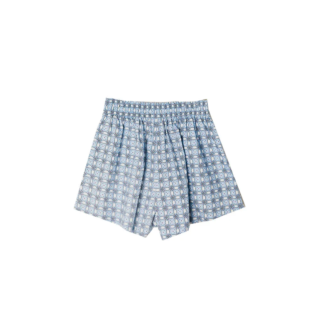 SAMPLE - Everyday Shorts - Blue Circles