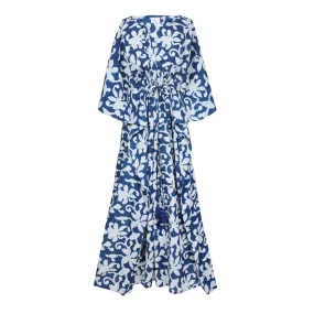 Sarah Floral Maxi Kaftan Dress