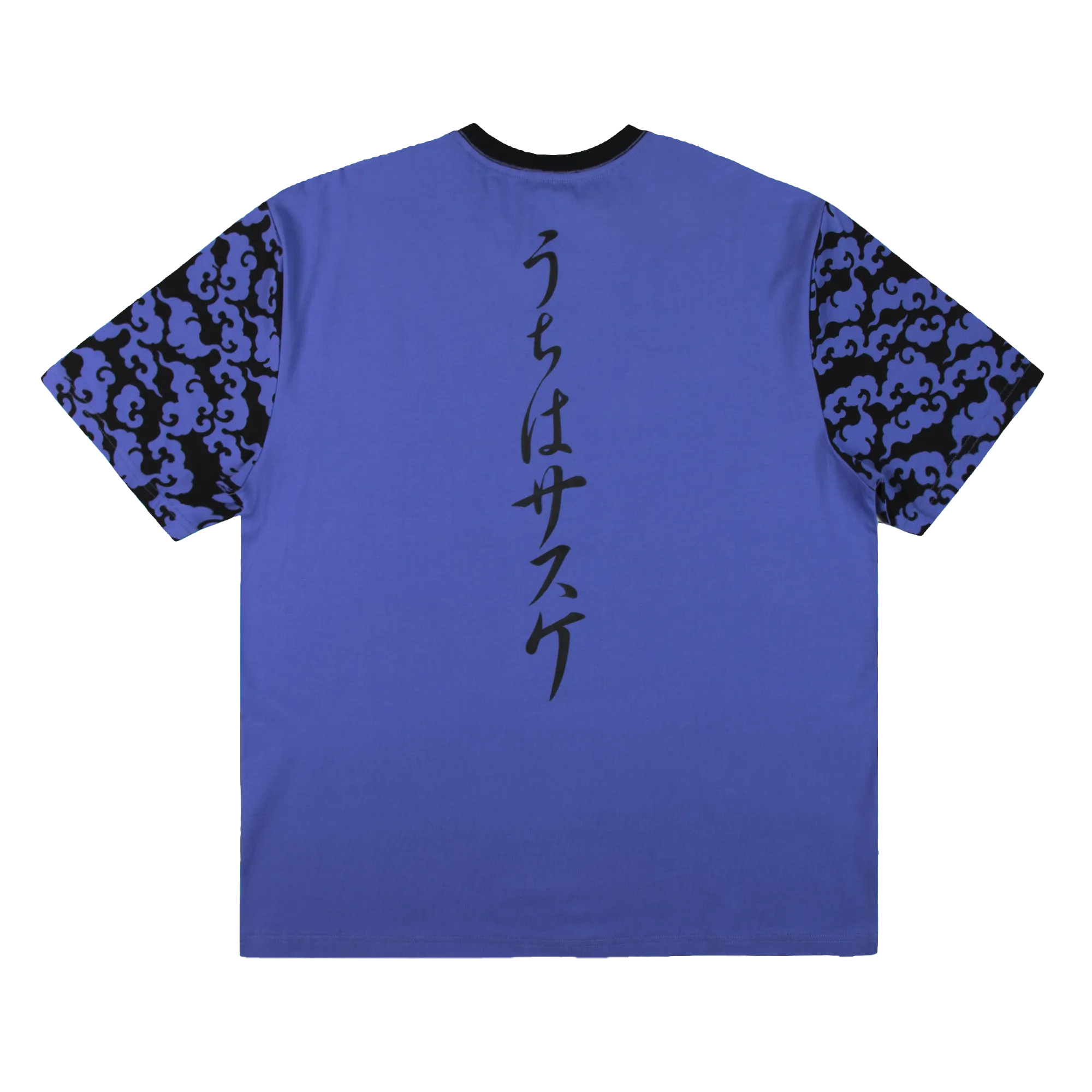 Sasuke Pattern Sleeve Purple Tee