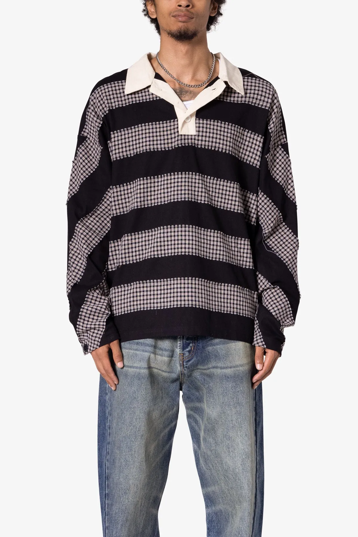 Shambly Striped Shirt - Black