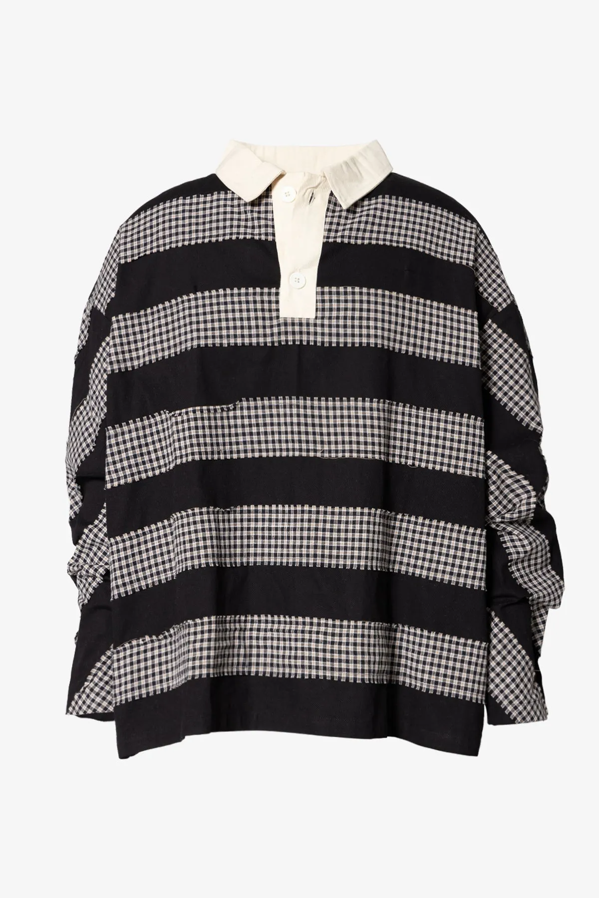 Shambly Striped Shirt - Black