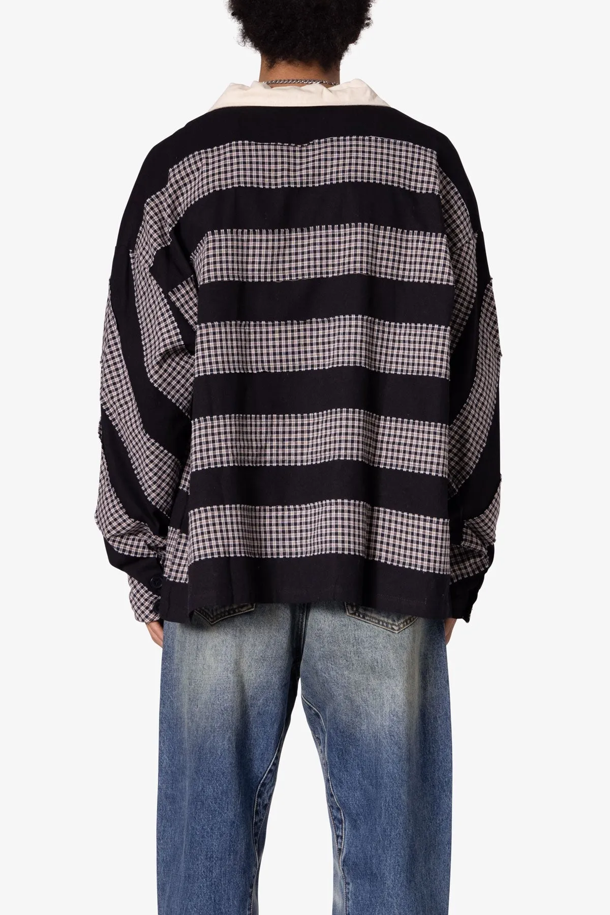 Shambly Striped Shirt - Black