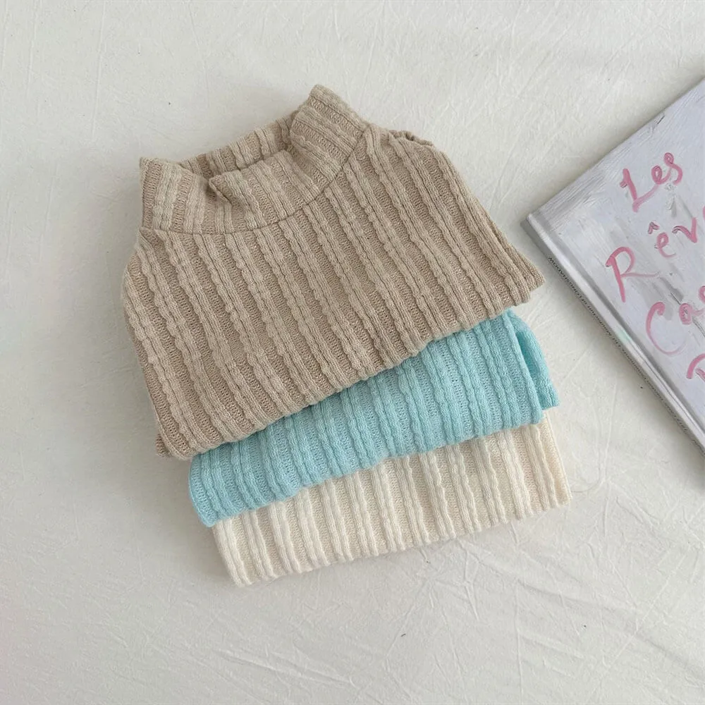 Soft and Stylish Ribbed Dog Sweater - Cozy and Warm for All Seasons