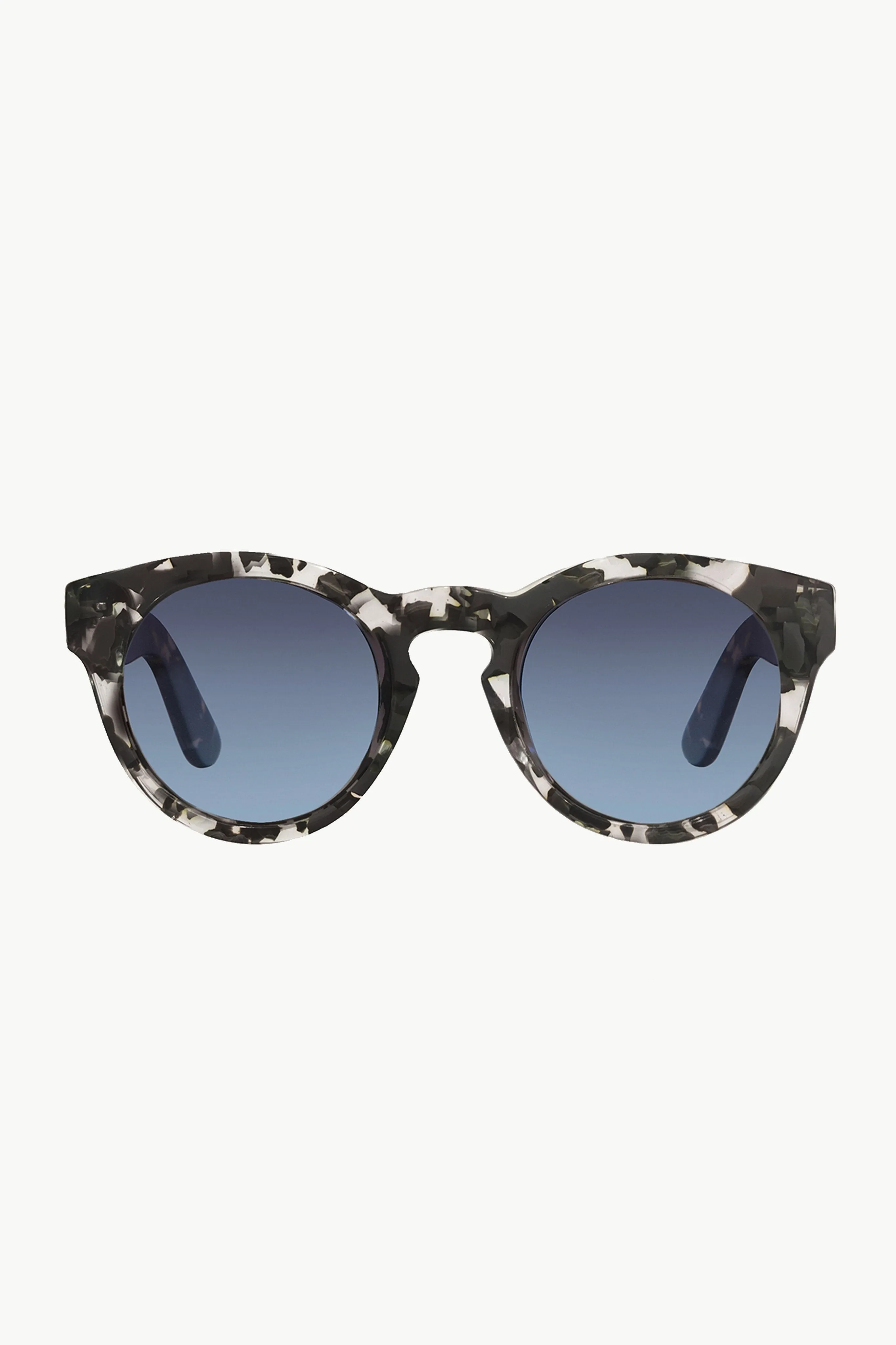 Spectator 2: Round-Frame Fatigue-Effect Acetate Sunglasses