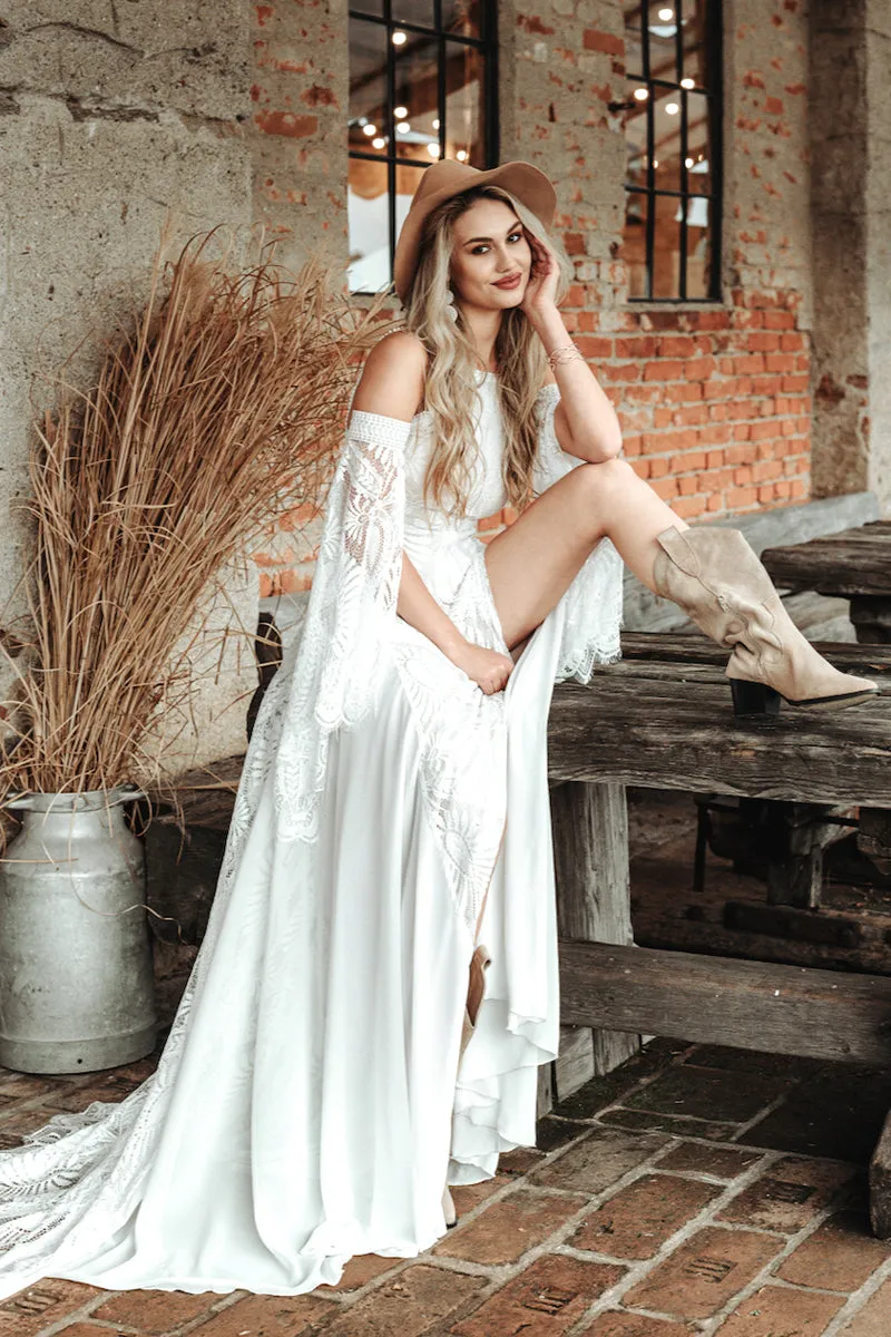 Sydney Bohemian Lace Wedding Dress