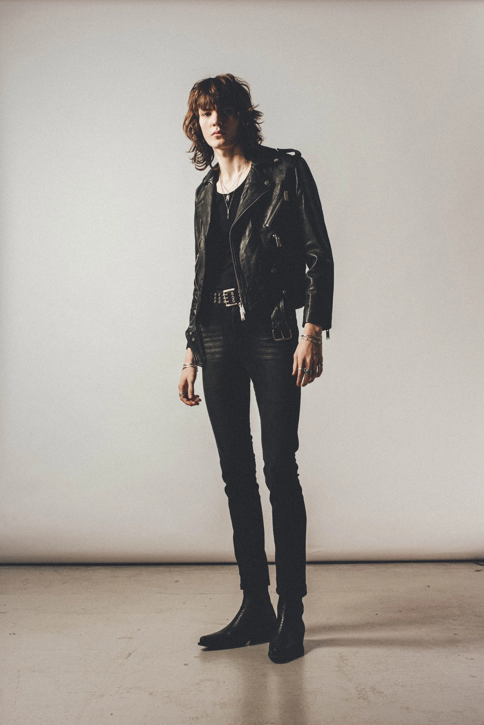 The Deuce Biker Jacket | vintage black