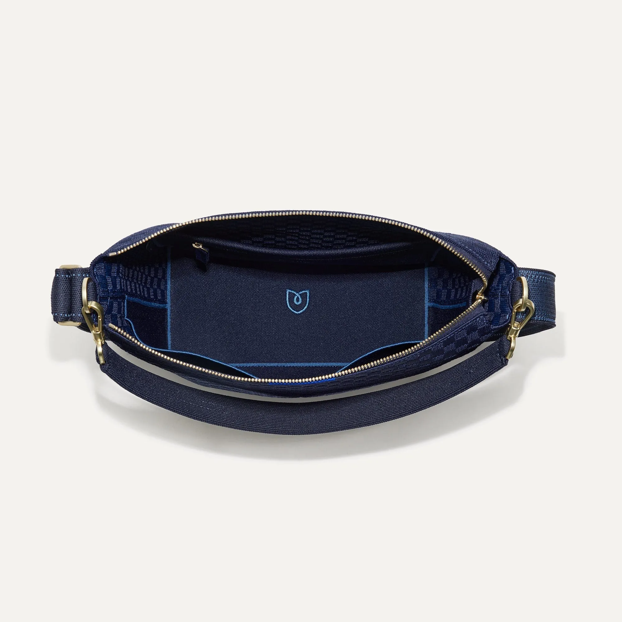 The Mini Zip Bucket - Nautical Navy