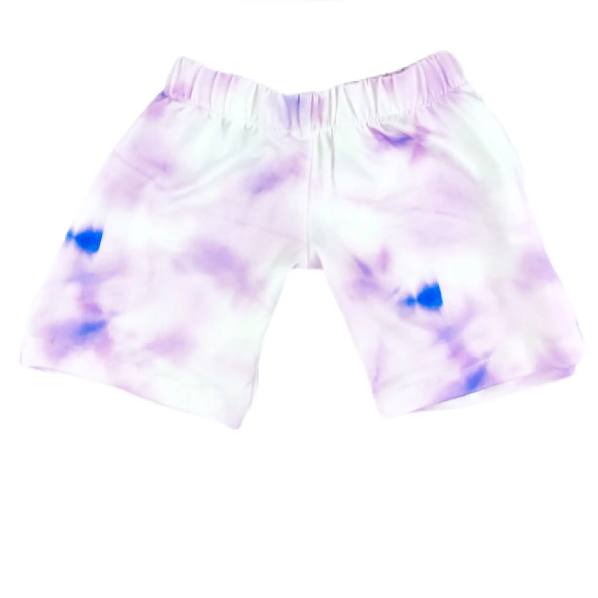 Tie Dye Butterfly Top & Biker Shorts Set