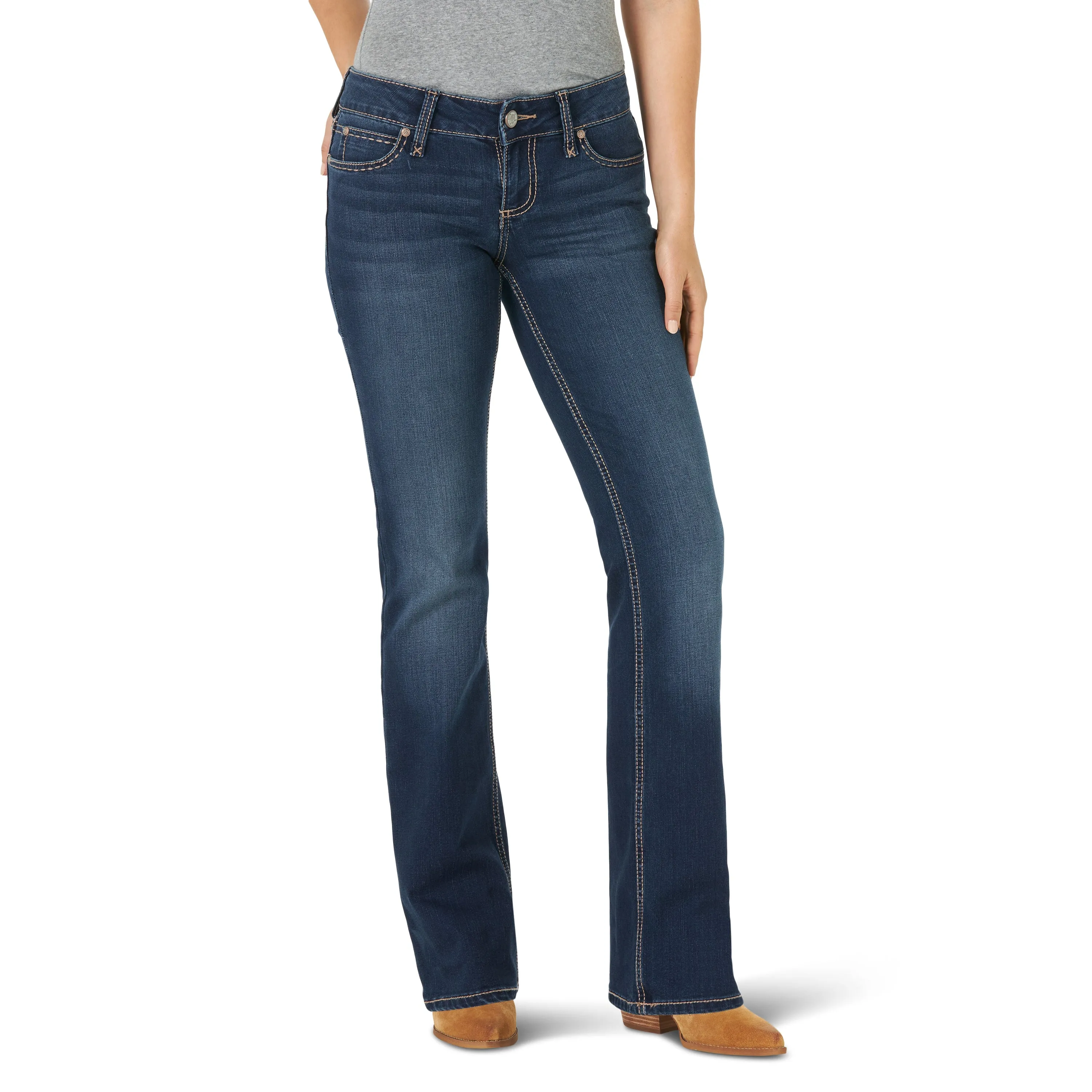 WOMEN'S WRANGLER RETRO® (09MWZHT) MAE JEANS - LIGHT WASH