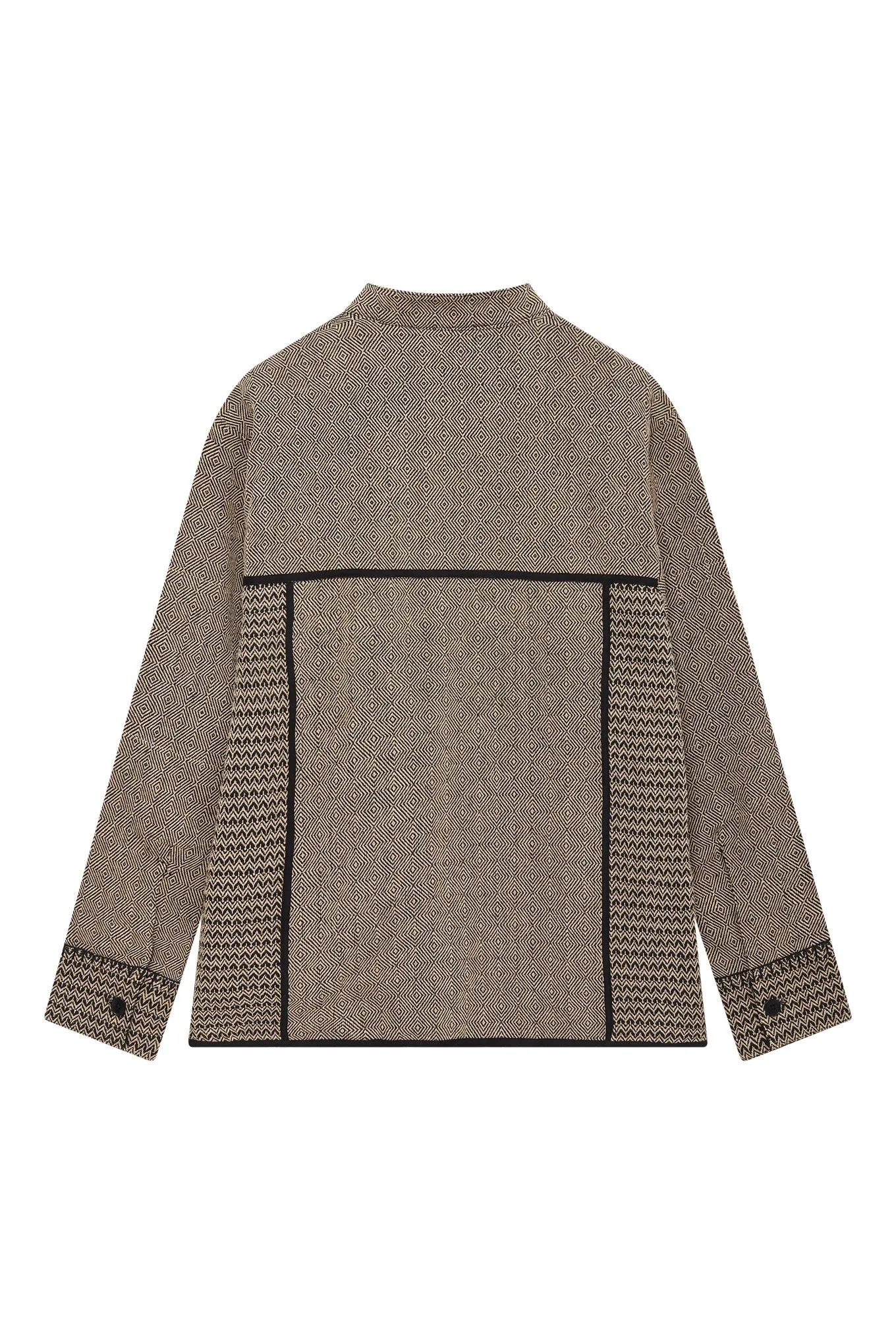 YULIO - Hand Loomed Cotton Patchwork Jacket